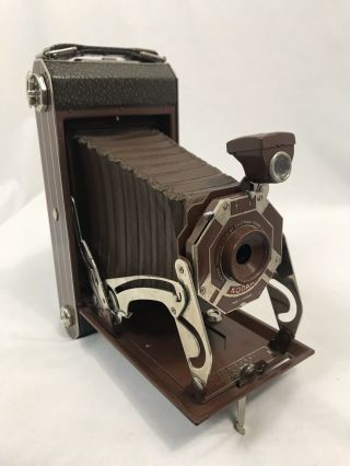 Vintage Kodak Six - 16 Brown Folding Camera,  Art Deco