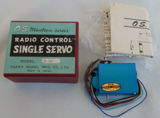 Vintage Nos Minitron Series Radio Control Single Servo Model No.  S - 101