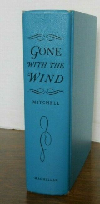 GONE WITH THE WIND BOOK By Margaret Mitchell Vintage 1964 H/C 4