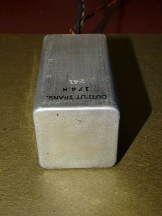 Western Electric Type 174B OUTPUT Transformer,  for Tube Amplifier 8