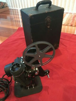 Antique/ Vintage Bell & Howell Company Filmo Movie 8mm Film Projector Supernice
