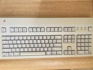 Vintage Apple Extended Keyboard Ii Model M3501 - No Cable