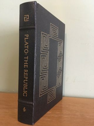 Plato: The Republic,  Leather Bound,  Easton Press,
