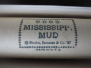 QRS - Vintage Piano Roll MISSISSIPPI MUD 9099 - J Lawrence Cook - EUC,  Brown Box 3