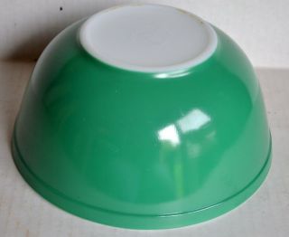 Vintage 403 Pyrex Primary Color Green Mixing Nesting Bowl