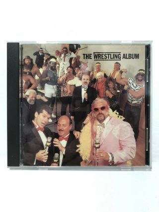 Vintage Wwf The Wrestling Album Cd 1985 1998 Koch Aisle Songs Hulk Hogan