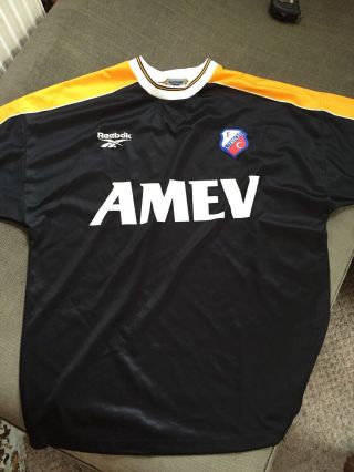 Utrecht Official Reebok Away Football Shirt 1998 - 1999 Size Xl Retro Vintage