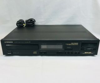 Retro 1987 Pioneer Pd - 4050 Vintage Compact Disc Player Single Player