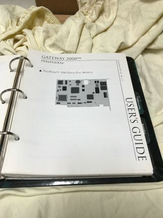 GATEWAY 2000 COLORBOOK USER ' S GUIDE 7