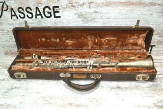 Vintage American Standard White Company Clarinet
