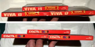 (3) VIVA ADULT FILMS 8mm (Color with Lip Sync Sound) 13,  14 & 17 3