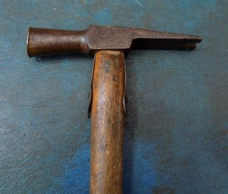 VINTAGE TACTILE JEWELLERS FORMING HAMMER SILVER SMITH CHASING METAL 4