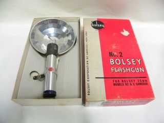 Vintage Bolsey No.  2 Camera Flashgun Flash Lightsabre (a8)