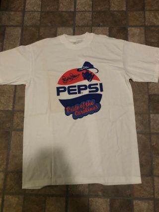 Vintage Pepsi Richard Petty Nascar Single Stitched Tshirt 90s Nascar White Sz Xl