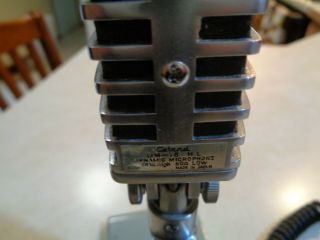 Vintage CALRAD DESK Microphone - with cable & stand HAM RADIO 5