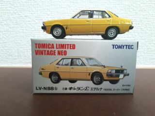 Tomytec Tomica Limited Vintage Neo Lv - N88b Mitsubishi Galant Σ Eterna 1600 Sl