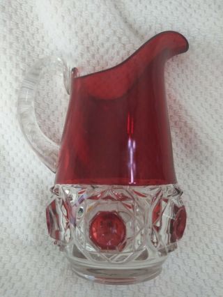 EAPG Ruby Glass Large 7 