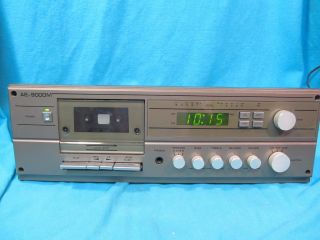 Vintage Ae - 9000m Advantz Electronics Am Fm Cassette Player Ac Dc