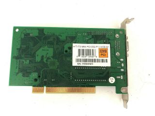 EVGA e - TNT2 M64 32MB AGP Video Card PCI Vintage Retro PC Gaming Nvidia 3