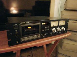 Tascam 112 Mkii Professional Cassette Tape Recorder Player - Functions Well