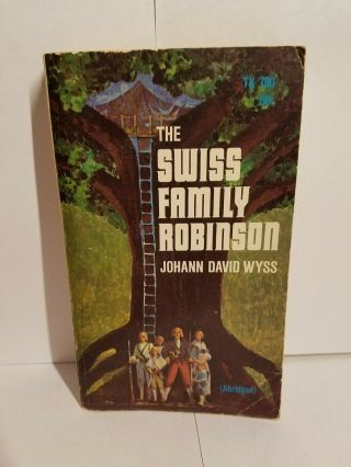 Swiss Family Robinson By Johann David Wyss Scholastic Paperback 1st Print 1969