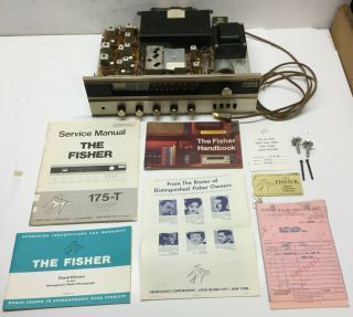 Vintage The Fisher 23 - R Royal Electra Solid State Stereo Receiver - Great