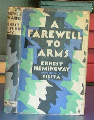A Farewell To Arms By Ernest Hemingway First English Ed 1st State (seriosu) 1929