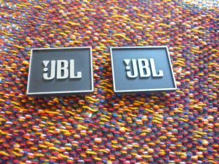 Vintage Jbl L100 Century Speaker Foam Badges Logos