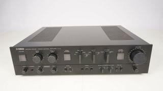 Yamaha C - 4 Preamplifier - Natural Sound Stereo Control Amplifier - As - Is