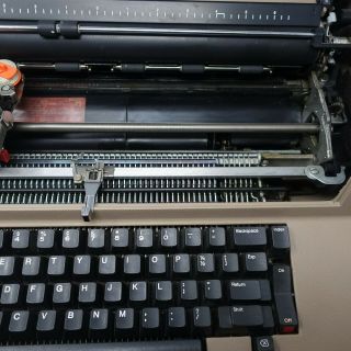 Vintage IBM Selectric III Self Correcting Business Typewriter Tan 1981 6