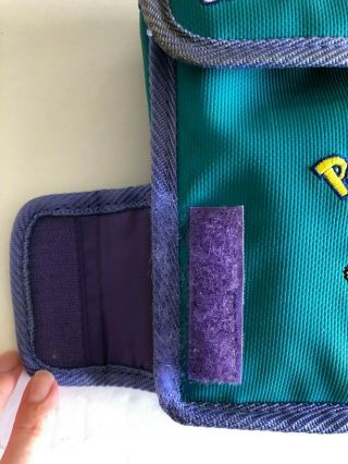 Vintage Nintendo Game Boy Pokemon Pikachu Carrying Case Green/ Purple 3