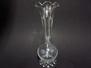 Vintage Candlewick 8 1/2 " Bud Vase /400/28c /imperial Glass / 2 Available