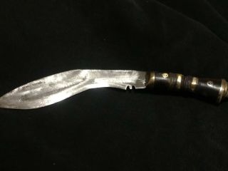 Vintage Hand Made And In Combat India Fixed Blade Knife One Of The Finest.