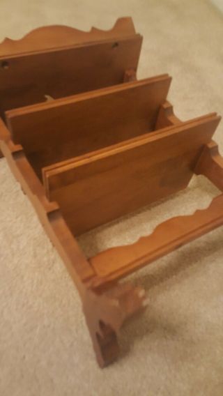 Vintage Tell City Chair Co.  Small Side Table w Tray Bedside Table Andover 8