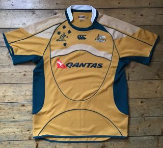 Australia " The Wallabies " Classic / Vintage Rugby Union Shirt / Jersey - Large