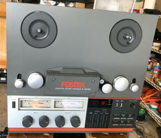 Fostex Model A - 2 Reel To Reel 2 Track Recorder Will Need Service
