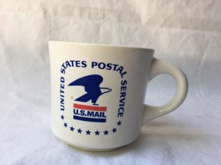 Vintage Usps United States Postal Service Mail Coffee Cup Mug Made In Usa