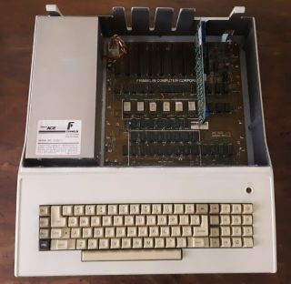 Vintage Franklin Ace 1000 Personal Computer - read discription 3