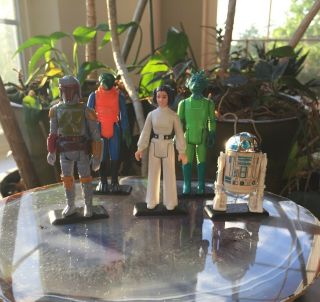 Vintage Star Wars.  First 12/21.  R2 - D2.  Taiwan Princess Leia.  Boba Fett And More