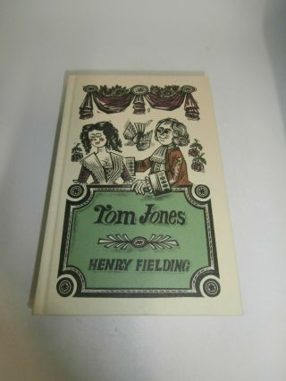 Tom Jones By Henry Fielding Folio Society