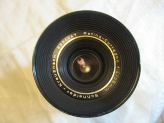 Schneider - Kreuznach Curtagon 28mm f/4 Wide - Angle Lens For Kodak Retina Reflex 2
