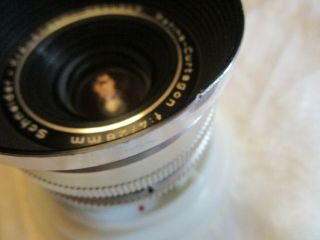 Schneider - Kreuznach Curtagon 28mm f/4 Wide - Angle Lens For Kodak Retina Reflex 3