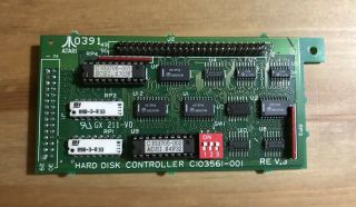 Atari Mega Ste internal SCSI hard Drive Controller and SCSI Hard drive 2
