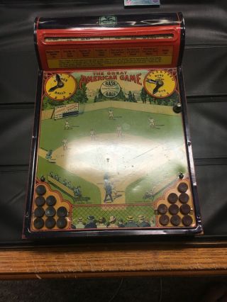 Vintage The Great American Game Board Game Baseball