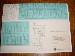 Rockwell Aim - 65/40 6502 Cpu 40 Column Mainboard Schematic Reprint - 24 " X 18 "