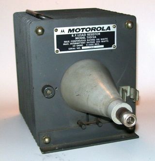 Vintage Motorola R.  F.  Load Resistor T1031 50 Ohms Max 300 Watts