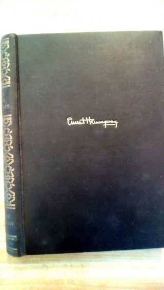 Death In The Afternoon,  By Ernest Hemingway.  Hb 1932,  With Frontis.  By Gris