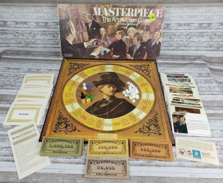 Vintage Masterpiece The Art Game By Parker Brothers 1970 Complete