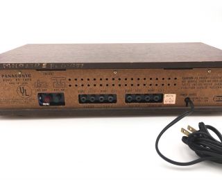 Panasonic Vintage AM/FM Multiplex Stereo Receiver Model RE - 7670 6