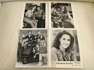 Saved By The Bell 4 Vintage 8x10 Promotional Photos Elizabeth Berkley